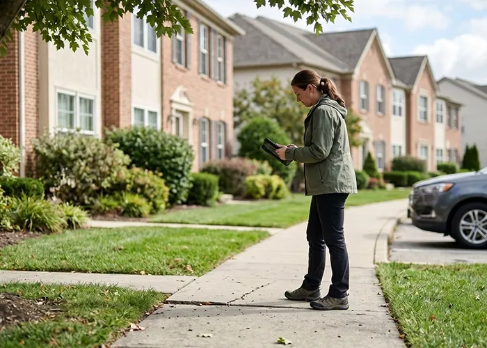 Storm clouds gathering over a Florida residential community | hoa disaster team