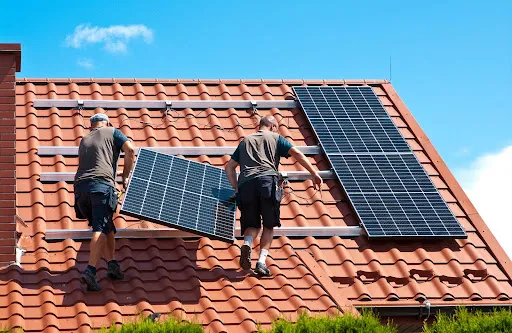 installing solar panels | sustainable HOA community