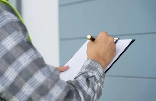 taking notes | condo maintenance