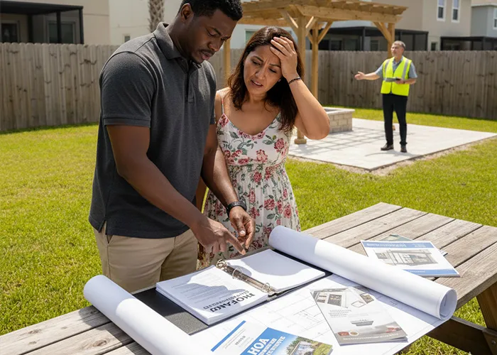 what happens if you build a patio without hoa approval