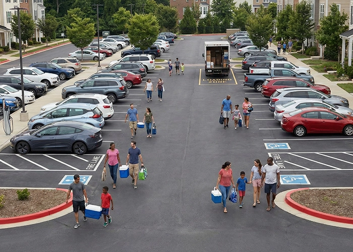 guest parking in HOAs