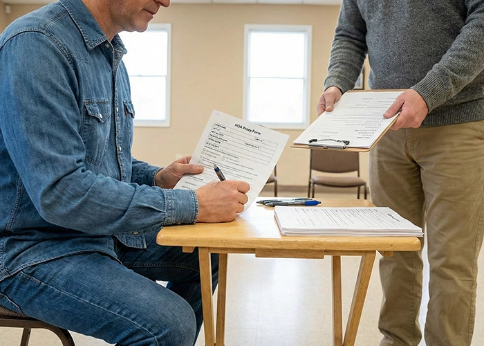 election proxies in HOA