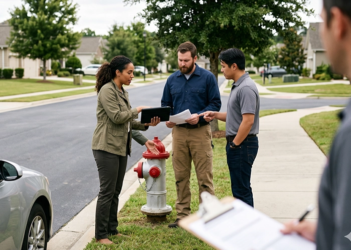 fire hydrant maintenance HOA