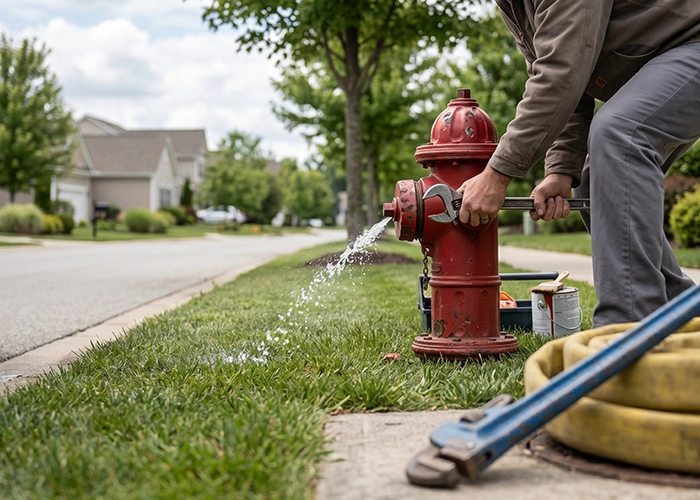 fire hydrant maintenance HOA